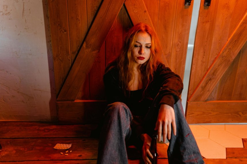 sad woman thinking about relationship red flags