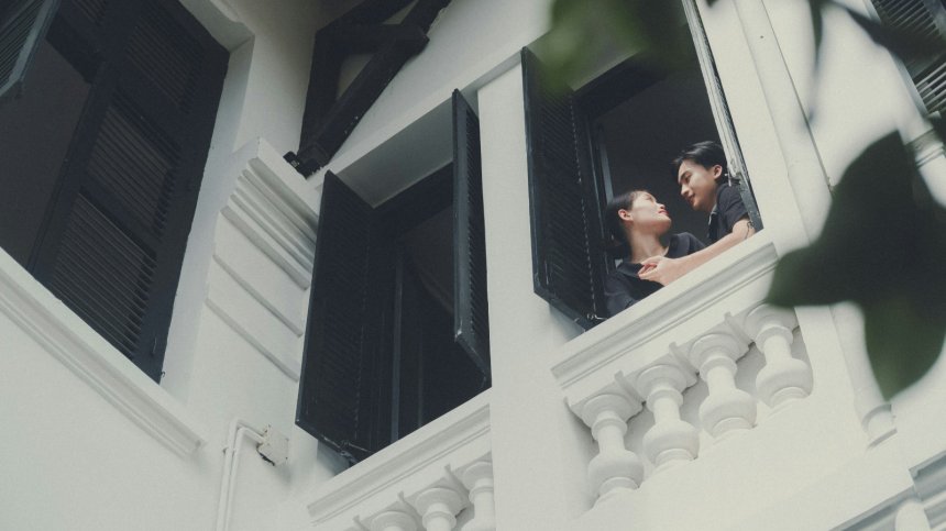 cheating man in an apartment with his affair partner