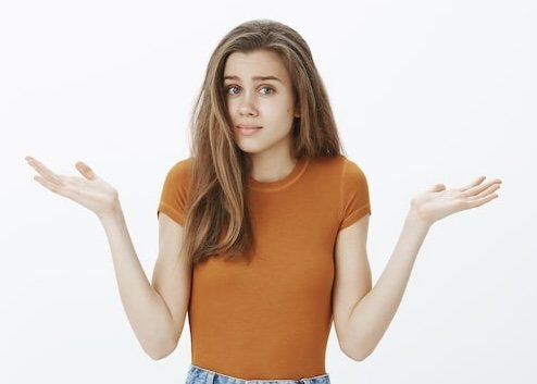 confused woman wondering if guys like being called cute